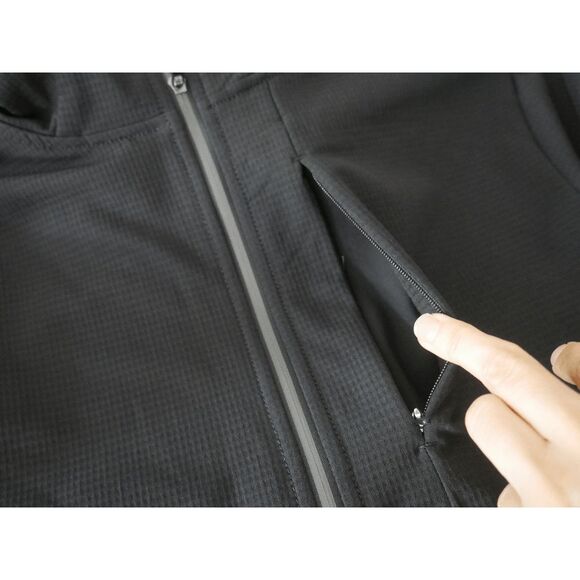 VRST Men’s Cold Weather Performance Hooded Jacket Wind & Water Resistant Black L - Picture 4 of 7